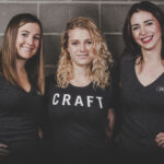 photo of three female CRAFT employees smiling