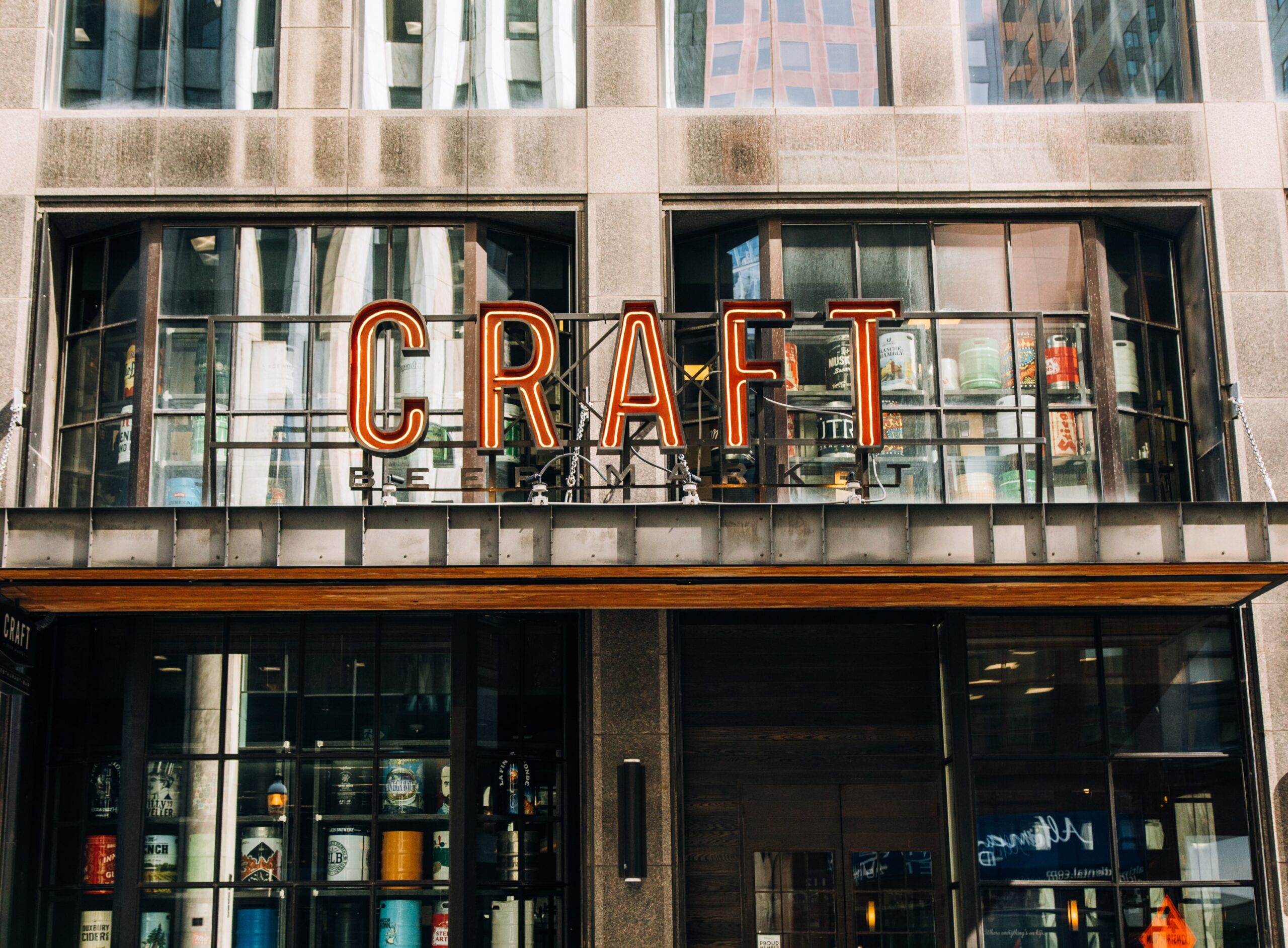 CRAFT Beer Market Toronto on Adelaide ST.
