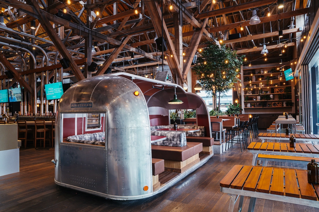 Vancouver False Creek Restaurant Location Interior